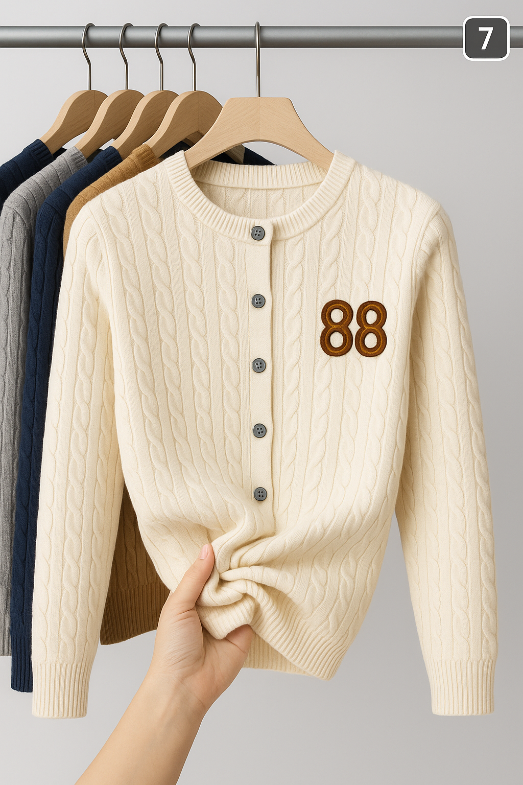Traditional Wo Men's Cardigan - X00069 - Image 3
