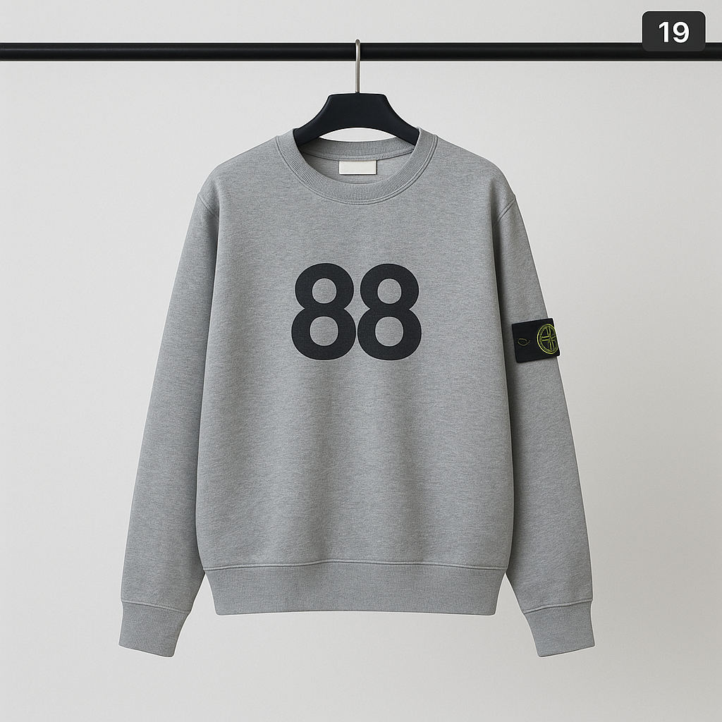 Stylish Stone Texture Knit Sweater - X00138 - Image 9