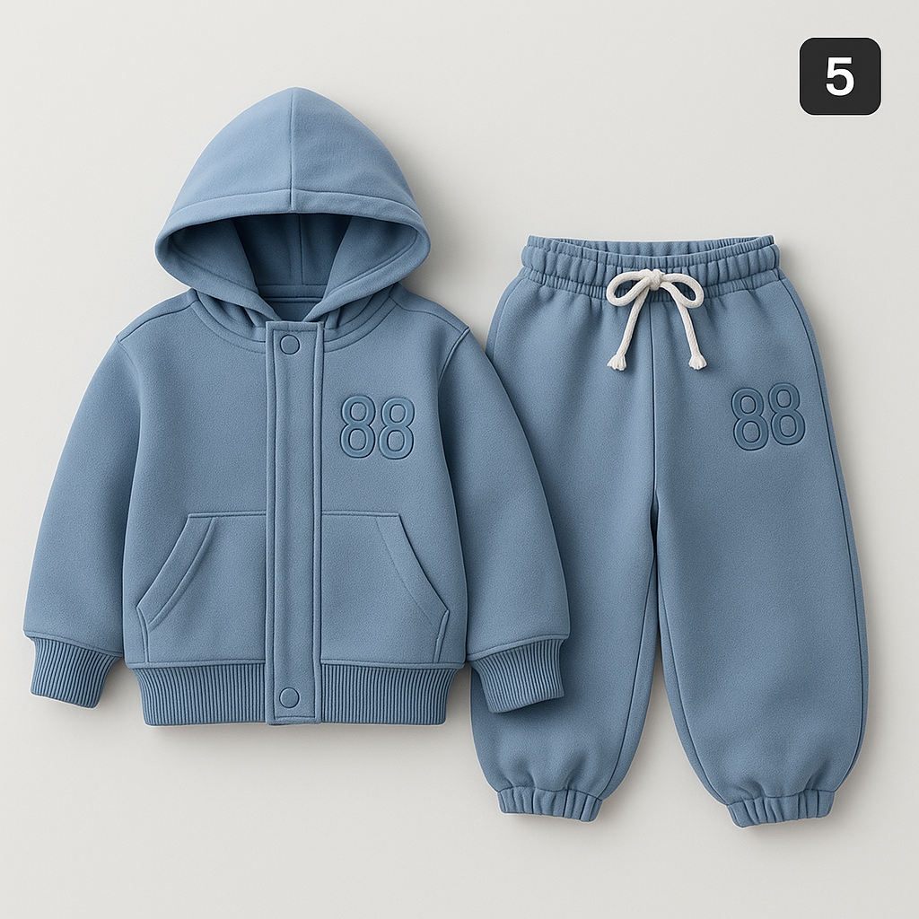 Cozy Kids' Winter Set - Stylish & Warm X00137 - Image 8