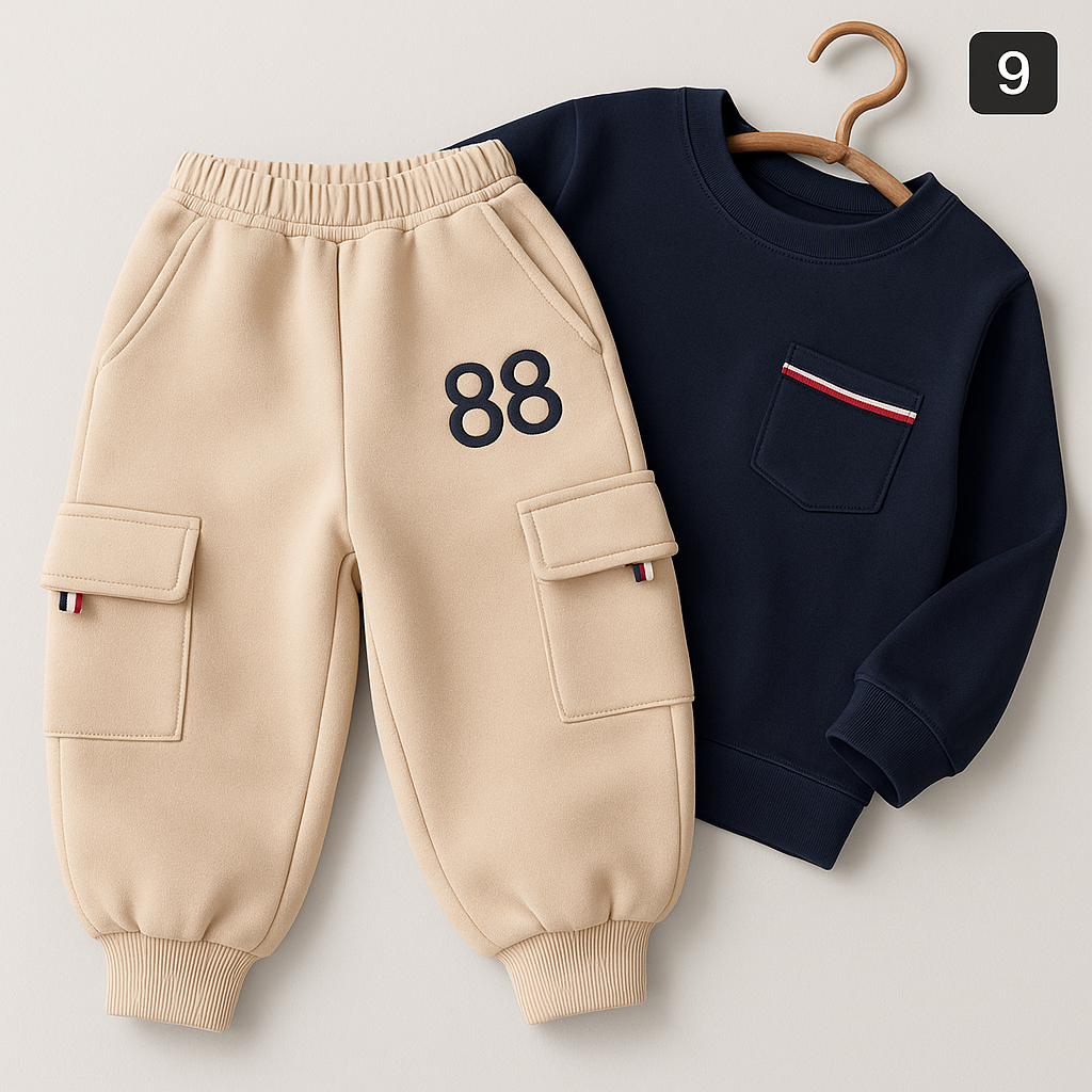 Stylish Kids' Casual Pants - Comfortable Fit - X00135 - Image 10