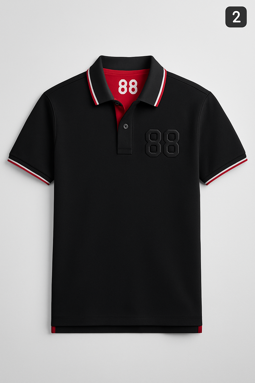 Comfortable Preppy Polo T-Shirt - X00070 - Image 5