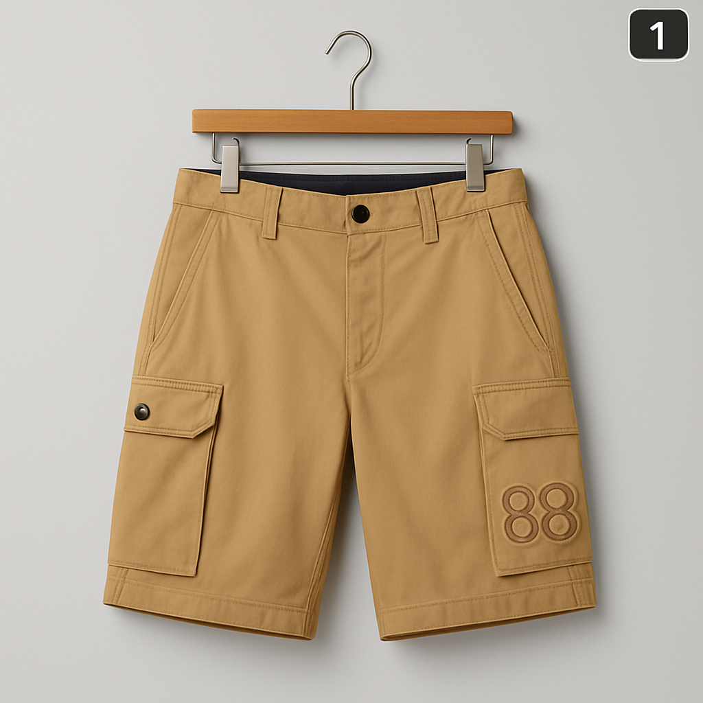 Contemporary Cargo Shorts - X00041 - Image 1