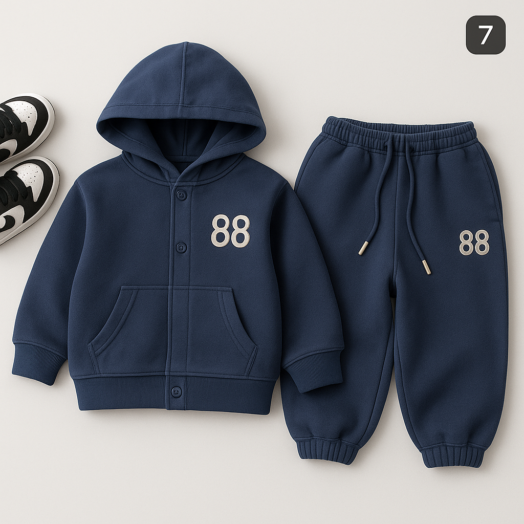 Cozy Kids' Winter Set - Stylish & Warm X00137 - Image 2