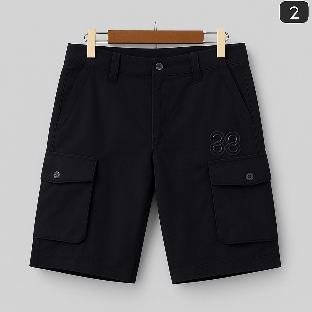 Contemporary Cargo Shorts - X00041 - Image 2