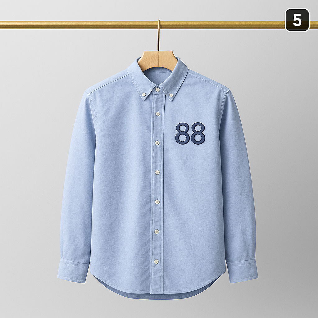 Essential Preppy Men Buttons Shirt - X00058 - Image 2