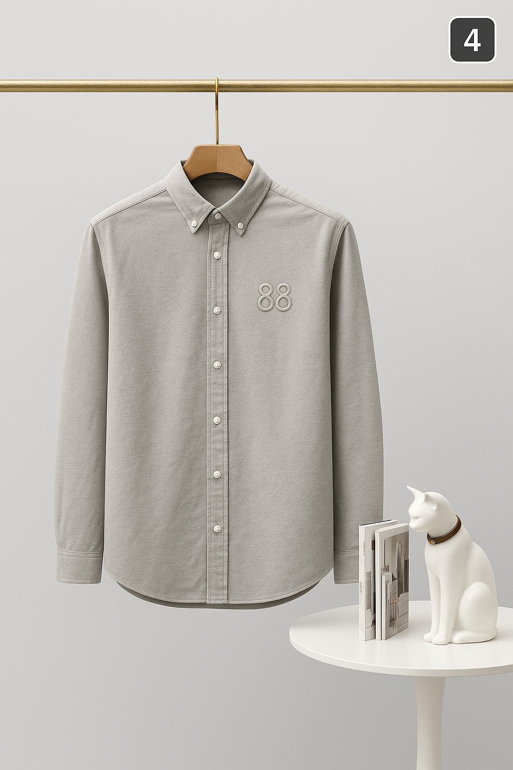 Essential Preppy Men Buttons Shirt - X00058 - Image 1