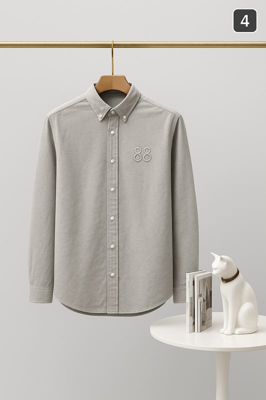 Essential Preppy Men Buttons Shirt - X00058 - Image 1