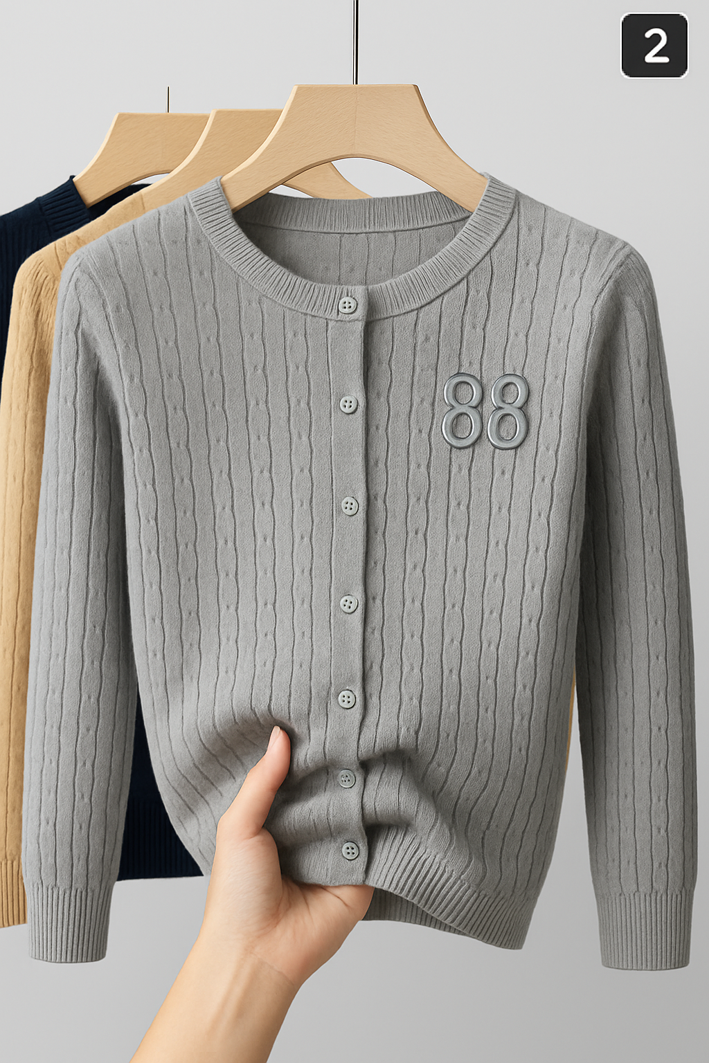 Traditional Wo Men's Cardigan - X00069 - Image 4