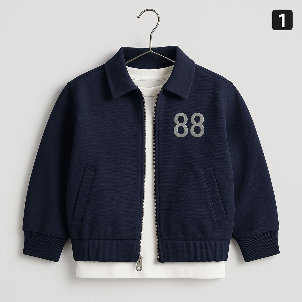Stylish Kids' Lightweight Jacket - Perfect for All Seasons - X00134 - Image 6