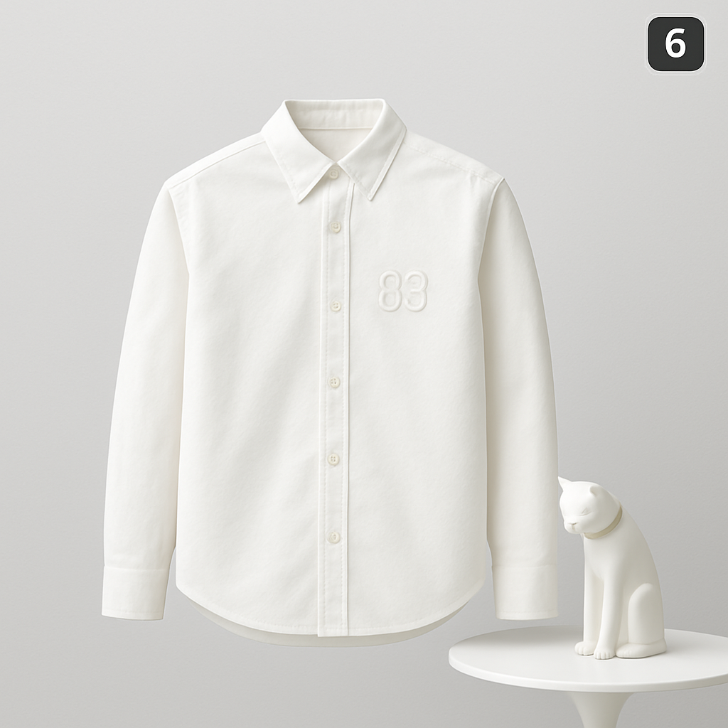 Essential Preppy Men Buttons Shirt - X00058 - Image 3