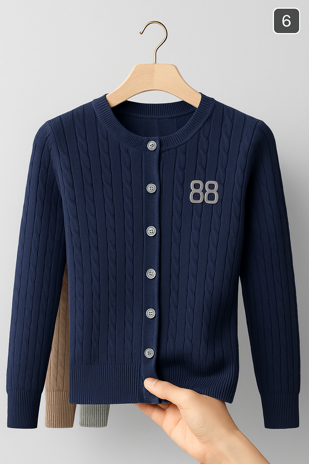Traditional Wo Men's Cardigan - X00069 - Image 2
