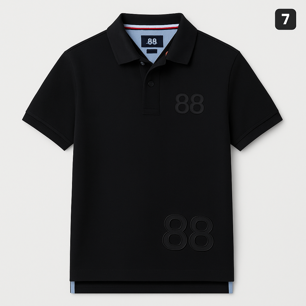 Comfortable Preppy Polo T-Shirt - X00070 - Image 10