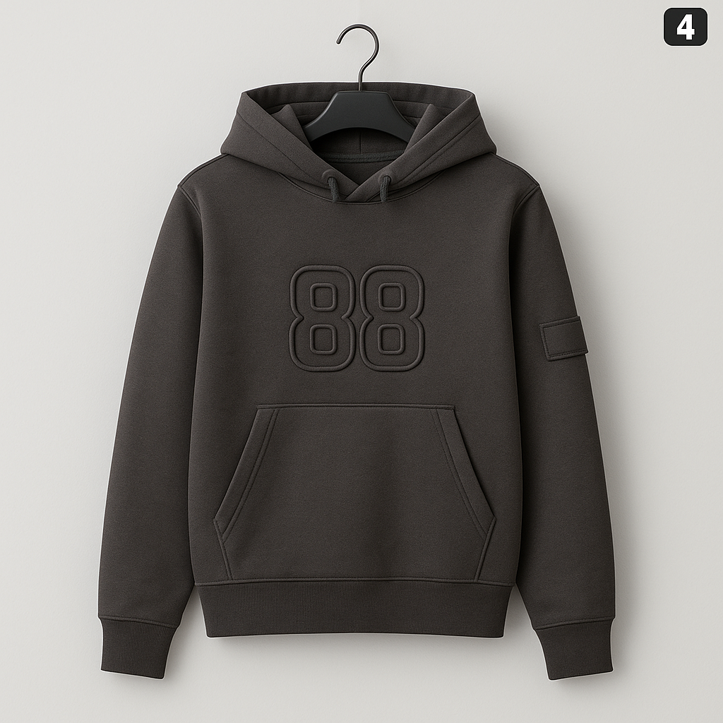 Contemporary Men Hoodie - X00042 - Image 4