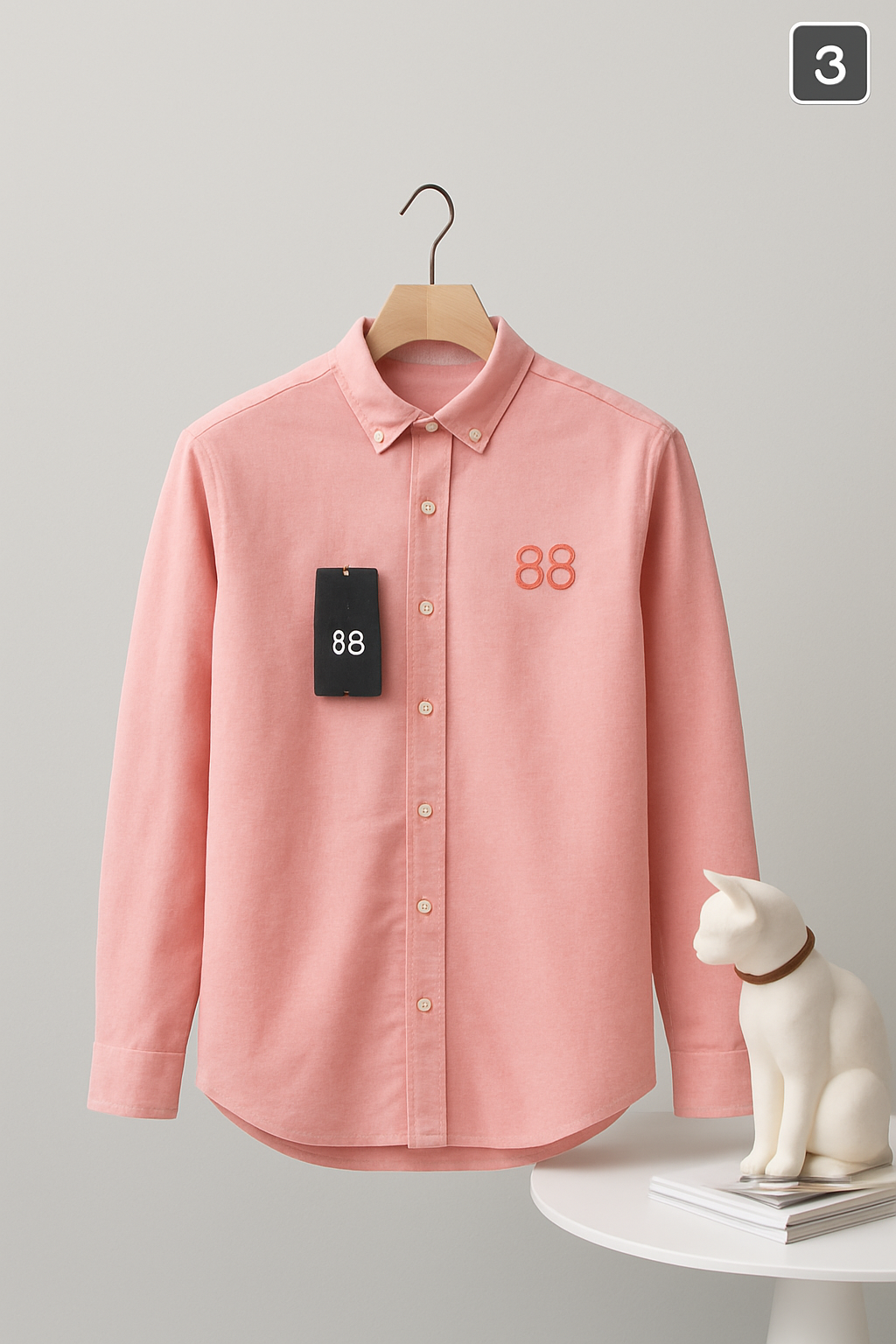 Essential Preppy Men Buttons Shirt - X00058 - Image 6
