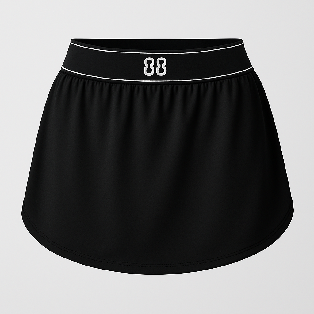 High-Waist Tennis Skirt for Active Lifestyle - X00021 - Image 2