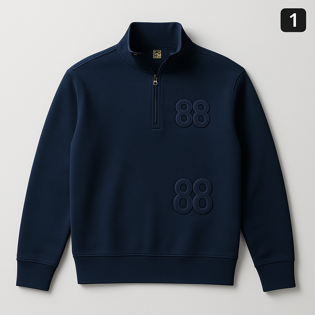 Traditional Half Zipper - X00067 - Image 6